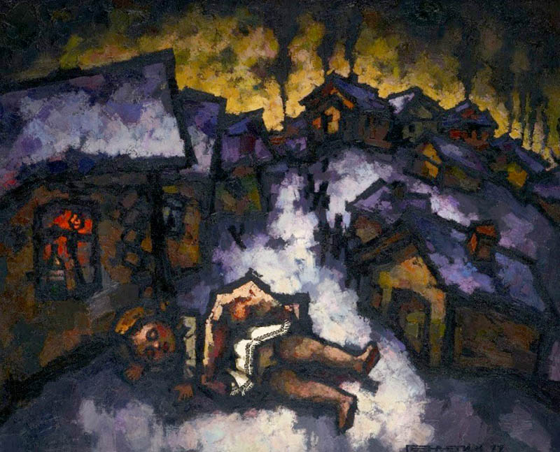 La pittura di Oscar Rabin