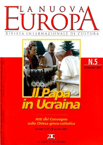 La Nuova Europa 5/2001 (299) • Il papa in Ucraina